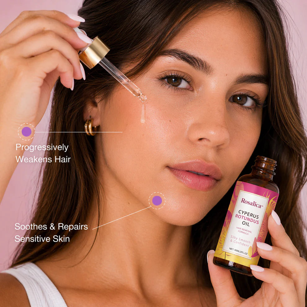 Rosalica Cyperus Rotundus Oil Hair Reduction Formula