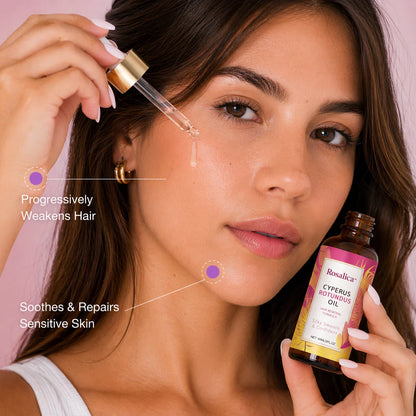 Rosalica Cyperus Rotundus Oil Hair Reduction Formula